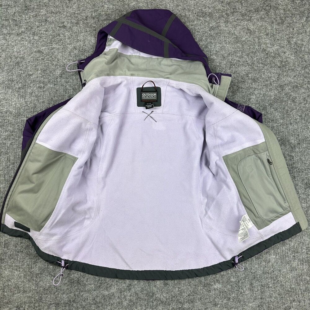Outdoor Research Jacket Women XS Purple Mithril Ventia Waterproof Softshell - Picture 4 of 15
